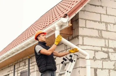 Pose et remplacement de gouttières à Monchy-Saint-Éloi
